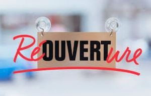 Réouverture de la salle de GYM 