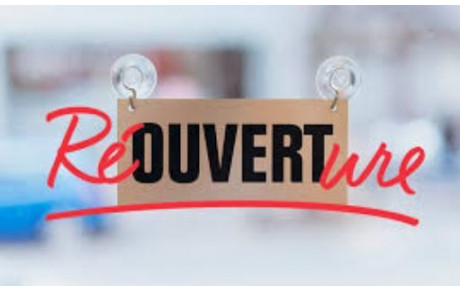 Réouverture de la salle de GYM 